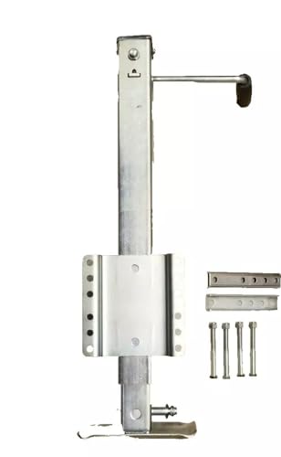 2500# Bolt on Heavy Duty Drop Leg Marine Trailer Jack with Foot