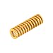 uxcell 4pcs 3D Printer Heated Bed Yellow Spring Kit Light Load Compression Leveling Springs 25mm/0.98 Inch