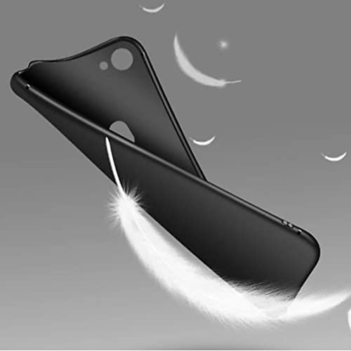 Image of Mobile Back Cover Case for Xiaomi Redmi Y1 (Silicone Case|CameraProtection|Black SC1510)