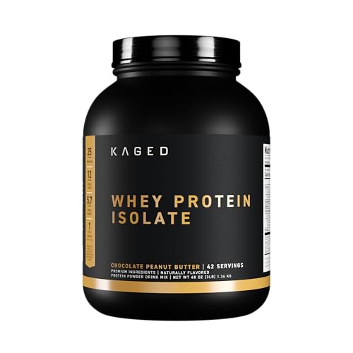 Kaged Whey Protein Isolate Powder | Chocolate...