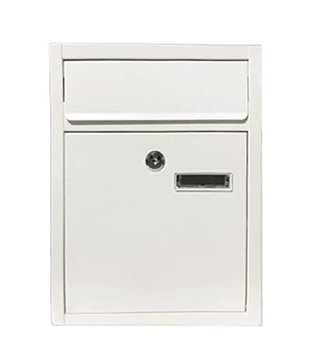 Wall-Mount Mailbox Mailbox, Outside Mailbox, Wall Mount Mailboxes, Hanging Metal Mailbox, Modern Mailbox, Drop Box Suitable for House Home