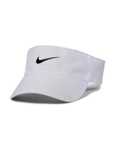 Nike Unisex Ace Dri-Fit Visor White/Anthracite/Black S/M