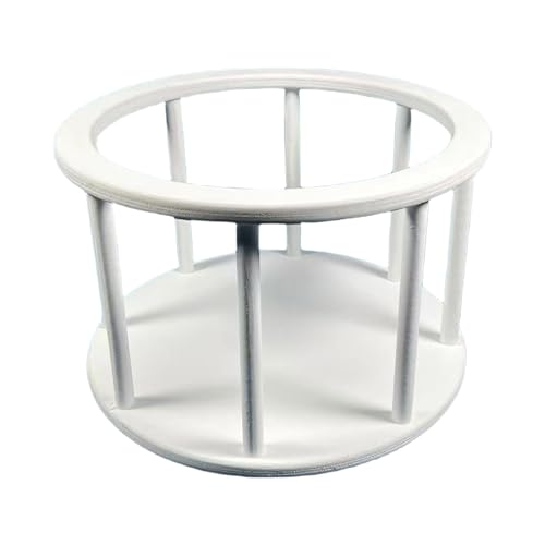 Cesta redonda para fotografía de bebé, cesta de fotografía para recién nacidos, fácil de transportar para sesiones de fotos de recién nacidos y accesorio de estudio de fácil montaje