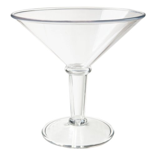 Opiniones y reviews de San plastico - los más vendidos. 41 G.E.T. SW-1419-1-SAN-CL Vaso de cóctel jumbo Martini inastillable, sin BPA, 46 onzas, transparente