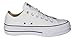 Converse Chuck Taylor CTAS Lift Ox Canvas, Zapatillas Mujer, Blanco White Black...