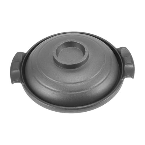 Gatuida Cazuela de Cerámica con Doble Asa para Guisos y Sopas Distribución Uniforme del Calor Resistente para Cocina de Gas y Estufa para Uso Doméstico y Restaurante
