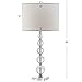 SAFAVIEH Lighting Collection Diana Nautical Coastal Beach House Ivory Shell 22-inch Bedroom Living Room Home Office Desk Nightstand Table Lamp Set of 2 (LED Bulbs Included)