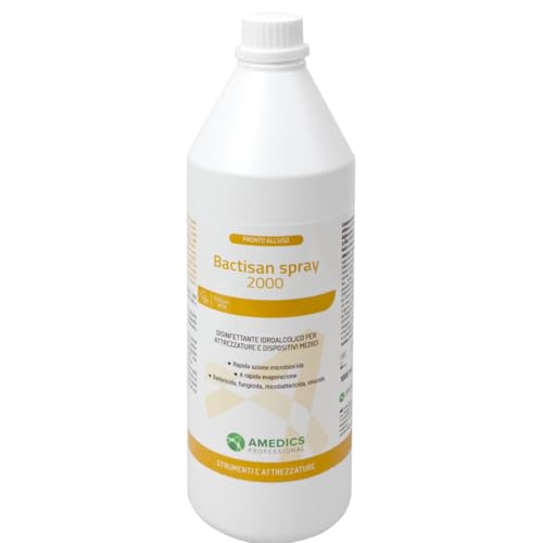 Disinfettante Attrezzi Chirurgici ed Estetici Bactisan Menta Rapido 1 lt. (AMED.002)