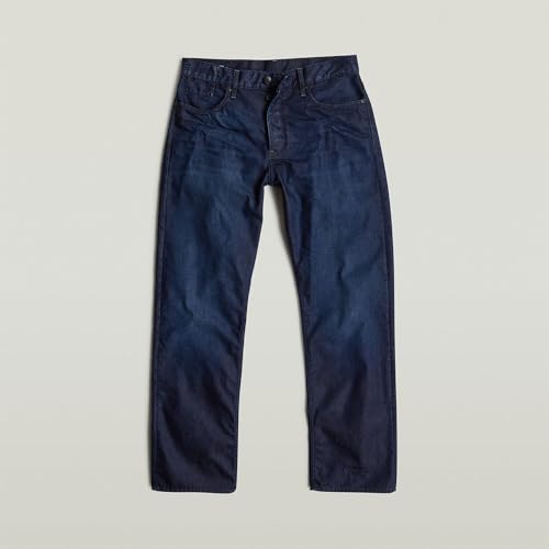G-STAR Raw - Mens Dakota Regular Straight Jeans, Color Worn in Frisian Night, Size: 32W x 34L3