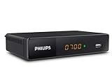 Philips DSR4022/EU NeoViu S2 HD-SAT-Receiver Ethernet-Anschluss Anzahl Tuner: 1, Schwarz