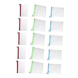 ULTECHNOVO 15 Piezas Bolsas Reutilizables para Almacenamiento de Alimentos con Cierre Hechas de Poliéster Alimenticio Lavables y para Conservar Frutas y Verduras Cocina y Refrigerador