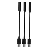 BESTonZON 3stücke Type-c Adapter USB c Kopfhöreranschluss Aux Stereo Kabel Konverter...