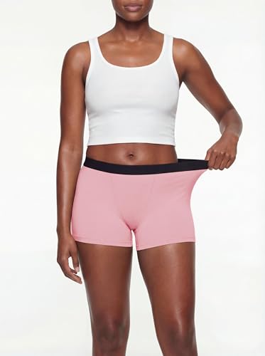 Image of Sexy Basics Women's Boy Short Boxer Briefs | Ultra Soft | Boyleg Trunks | Multi Pack Colors