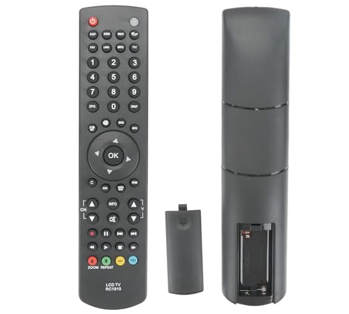AULCMEET Mando a Distancia,RC1910 Nuevo Mando a Distancia Apto para fit for Sharp LCD LED TV LC24LE240E LC24LE510E LC32LD135K LC32LE240E LC32LE510E LC32LE530E LC32SH130E