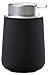 Produktbild Zone Denmark Nova Seifenspender fürs Badezimmer, Spender aus Porzellan für Handseife/Flüssigseife, Durchm. 8 cm, Höhe 11,5 cm, Fassungsvermögen 250 ml, Schwarz