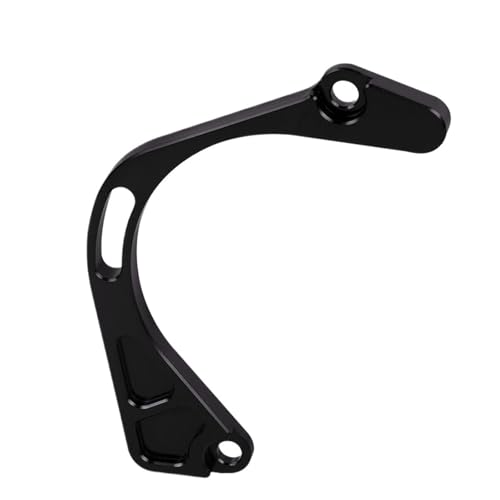 NKURTPC Kettenradabdeckung Motorrad Kettenschutz Fit Für Yamaha Raptor 660 660R YFM660R 2001-2005 CNC Aluminium ATV Fall Saver Motor Protector Schutz Abdeckung(Black)