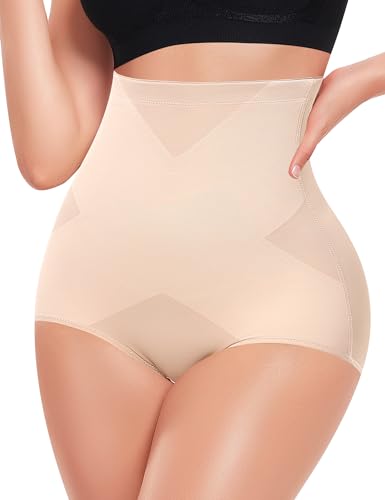 Image of Werena High Waisted Tummy Control Shapewear Panties for Women Body Shaper Underwear