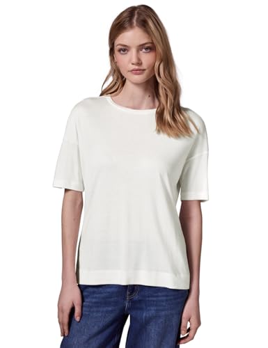 T-shirt blanc cassé Street One Studio F322987 idéal pour un look casual chic