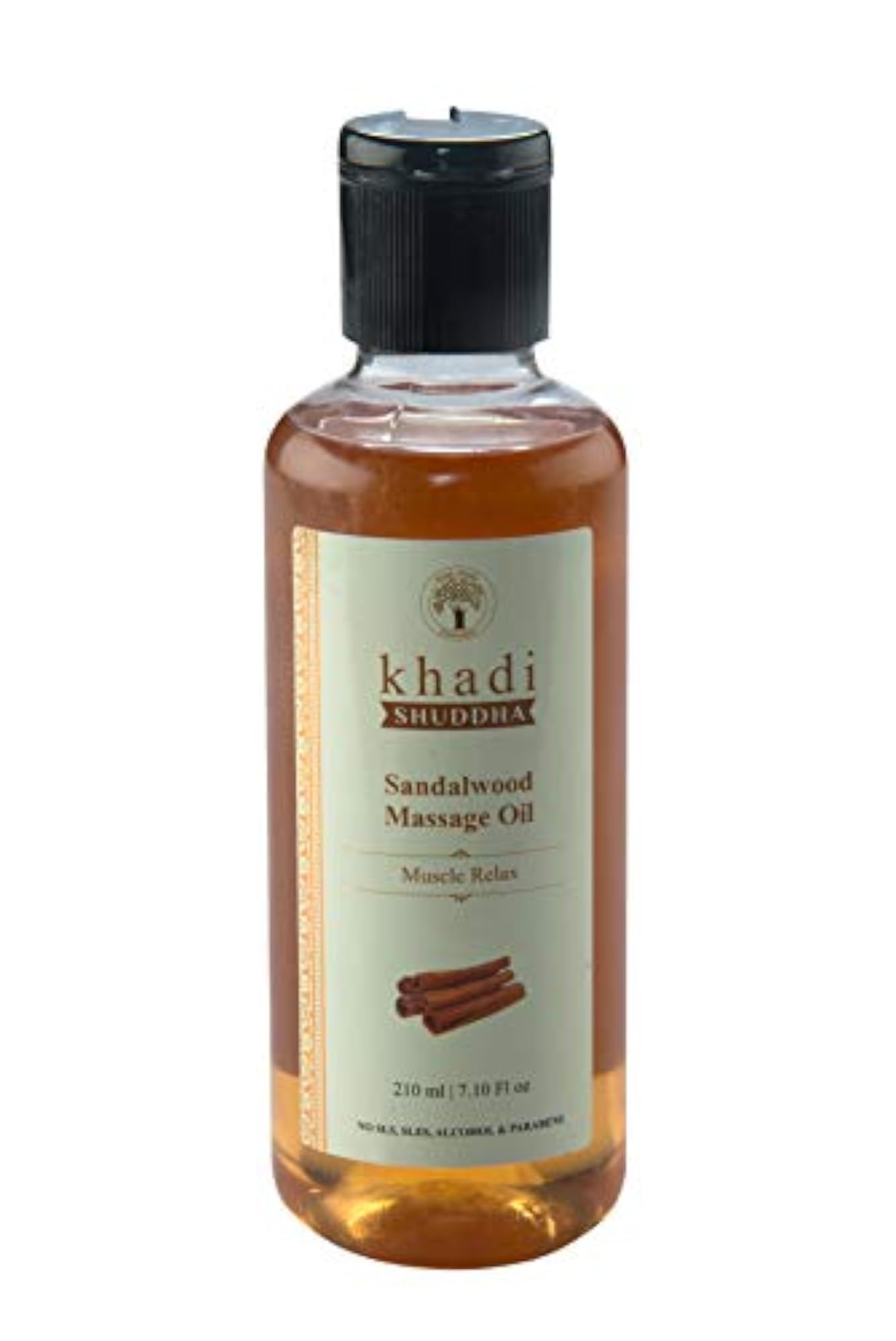 Suddha Sandalwood Massage Oil, 210 ML
