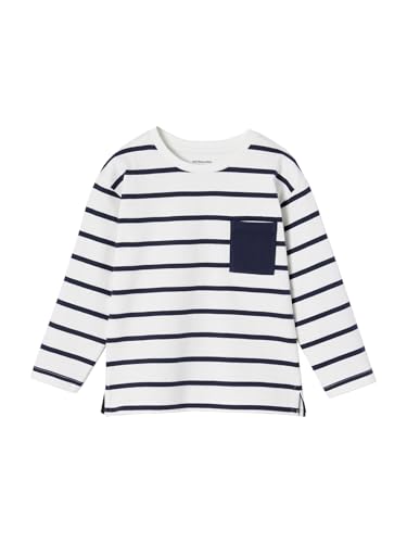 VERTBAUDET T-Shirt rayé garçon écru 14A