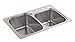 Kohler 75791-4-NA Verse 9 Offset Sink, 4 Hole