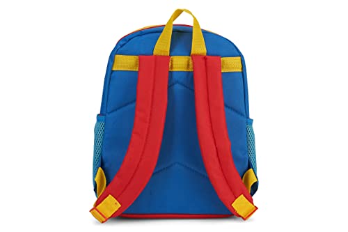 Image of AI ACCESSORY INNOVATIONS Cocomelon JJ's Playtime Interactive Mini Backpack for Boys and Girls, Pre school Schoolbag with Padded Back and Adjustable Straps, Versatile 12 inch