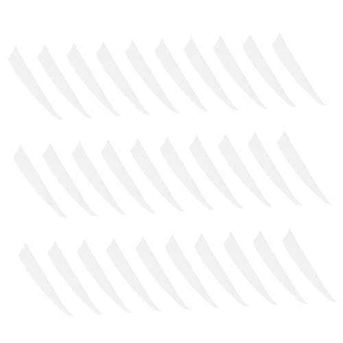 balacoo 30pcs Real Turkey Tail Universal Bow Arrow Accessory for Outdoor Shooting