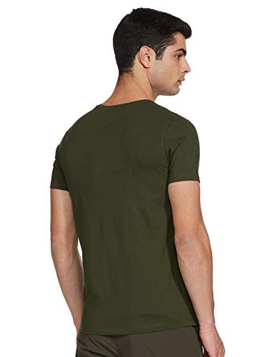 Image of Spykar Men's Cotton Slim Fit T-Shirt