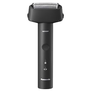 Panasonic Electric Razor for Men, Wet Dry Shaver with 3-Blade Cutting System, Ergonomic Handle and USB-C Charging- ES-RM3B-K