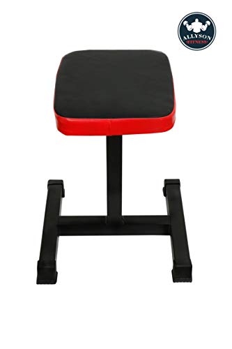 Image of Flat Bench Utility Gym Stool Bench Press for Workout and Home Gym (Black)