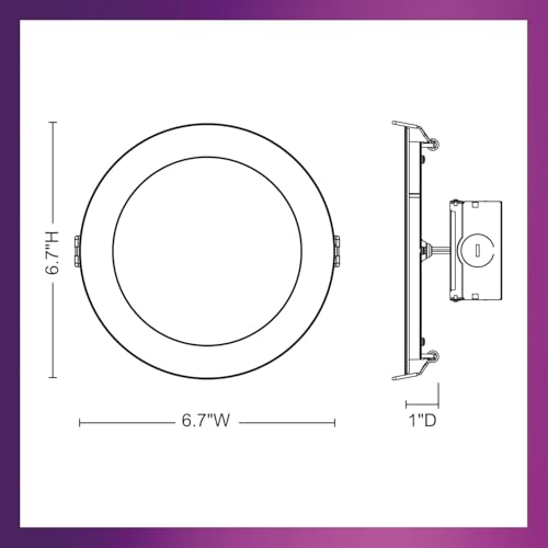 PHILIPS LED 60W Slim 6-inch Canless Downlight, 12-Pack - image 2