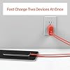 BLACK+DECKER Quick-Charge PD Wall Charger, 2-Port, 38W - USB & Type C Wall Plug - Compact Power Block USB C - Fast Charger Adapter Power Delivery & Qualcomm QC 3.0 - Perfect for Home, Office, Travel