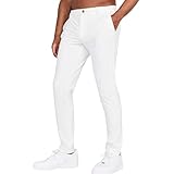 Taille extensible confortable : conçu avec une taille élastique cachée qui s'étend pour plus de flexibilité, ce pantalon garantit un ajustement parfait mais sans restriction, parfait pour marcher, courir ou rester assis pendant de longues heures sans inconfort.