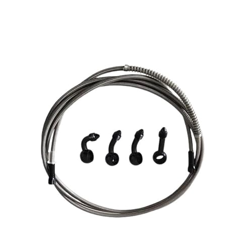 Flexible frein hydraulique tressé de haute précision pour moto et quad