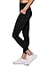RBX Active High Waisted Squat Proof Ankle Length Leggings for Women, 7/8 Yoga Leggings with Pockets 7/8 Jet Black XL