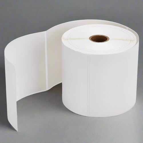 Image of SECUREMENT Securement Thermal Barcode Shipping Labels Roll - 4 inchx6 inch - 250 Labels per Roll (2 Rolls)