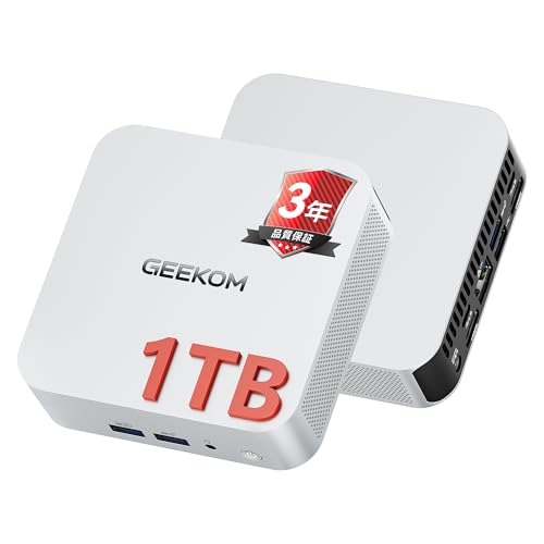 Amazon.co.jp: GEEKOM A5 Pro ミニpc【2026全進化・真の実用主義】 AMD