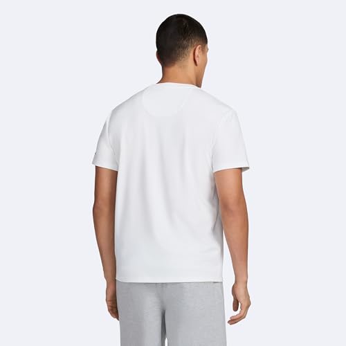 Image of Messi Men's Lifestyle Side Track Poly Tee, Standard Fit T-Shirt, Polyester & Spandex