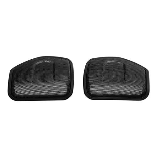 TCT-MOTORPARTS Black Saddlebag Speaker Lid Grills Fits for Indian Chieftain Dark Horse Limited 2019-2025 Challenger miniatura 3