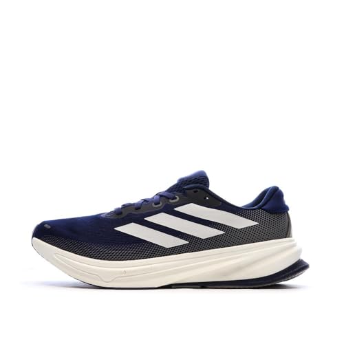 adidas   Zapatillas de running blancas/marinas para hombre Supernova Rise, azul, 40 2/3 EU