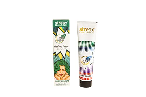 Streax Professional Hold and Play Funky Colours, Hair Color, 100g – Groovry Pink