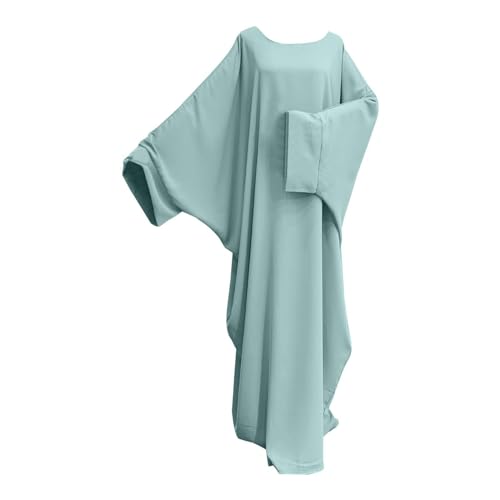 Abaya prière en tissu extensible léger et lavage machine facile