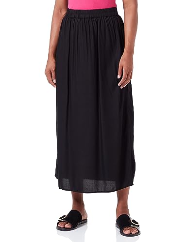 VERO MODA Vmbumpy WVN Noos Cheville Jupe, Noir, M Femme VERO MODA Vmbumpy WVN Noos Cheville Jupe, Noir, M Femme