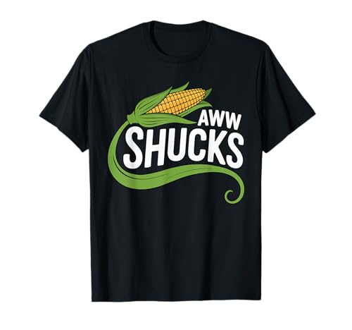 Aww Shucks 面白いとうもろこし パンコーン コブに Tシャツ
