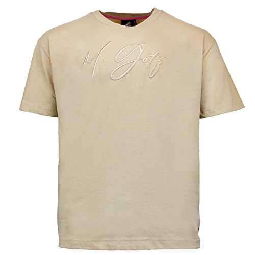 Maximilian Götz T-shirt Sable en taille S et XL : le haut casual minimaliste