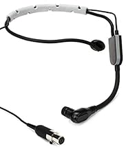 Wireframe headset fits securely and comfortably for active performers and multi-instrumentalists Tight, unidirectional cardioid polar pattern rejects signal bleed and feedback for use on loud stages and behind floor monitors Flexible gooseneck design...