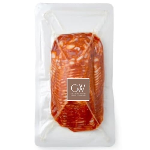 qGlobal Wishr XyCY n T~ 4 nAXCX200g ⓀۑPremium Spanish Salami ? Aged 4 Months, 200g, Sliced and Frozen in Japan (`\[