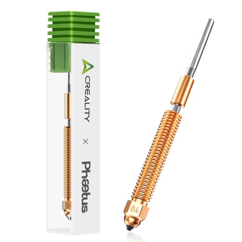 Creality Buse officielle K2 Plus, kit de buses licorne K2P à changement rapide avec rupture thermique en alliage de titane, alliage de cuivre, acier trempé pour imprimante 3D K2 Plus