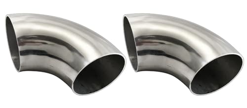 BRIGHTZ 57�� 90�x �X�e�����X�Ȃ��p�C�v�G���{ 1.2mm�� 2PC �y MUF�|JOI�|025�|2PC �z 57�p�C 57�� 90°