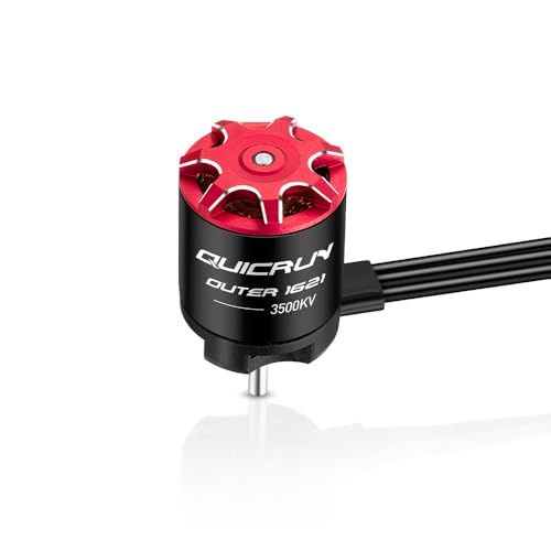 Moteur Quicrun Extérieur 1621SL 3500KV HOBBYWING pour voiture RC